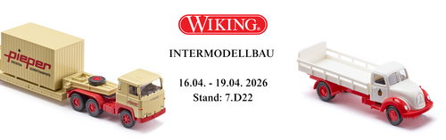 Intermodellbau 2026 – WIKING in Dortmund