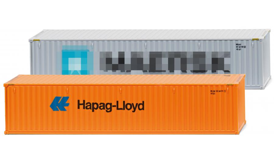 Zubehörpackung - 40' Container (NG)  "Maersk" +"Hapag Lloyd"