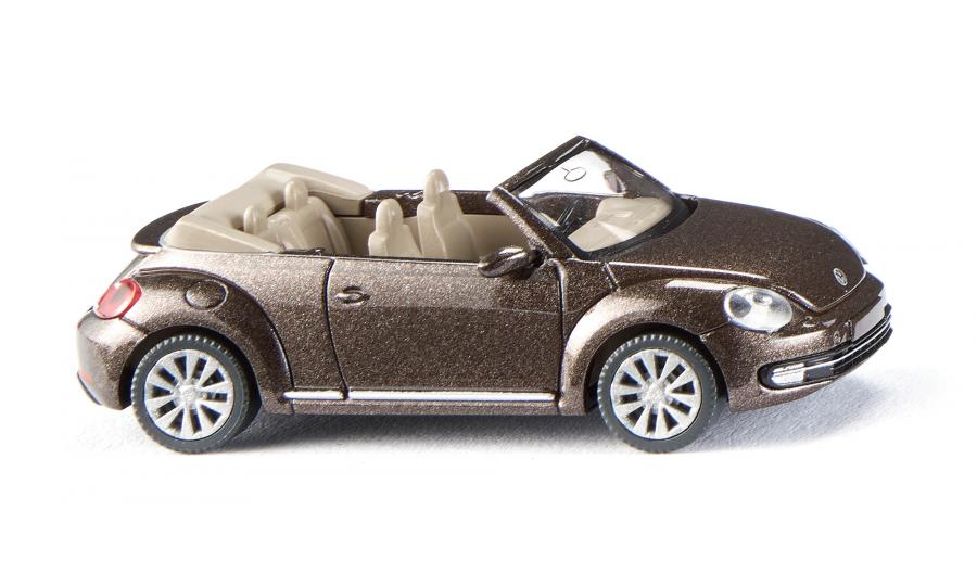 VW The Beetle convertible toffee brown met.