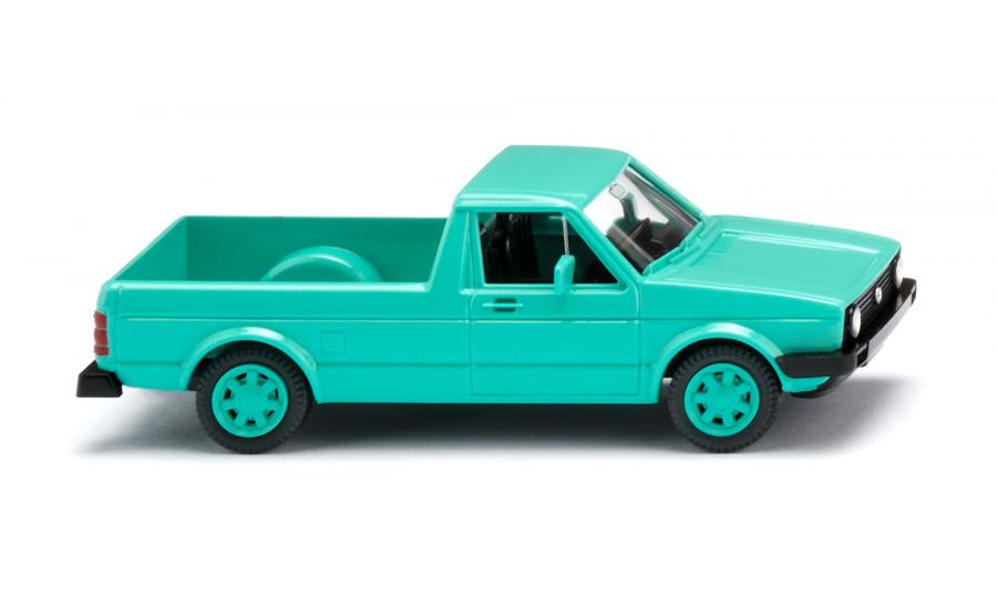 VW Caddy mint green
