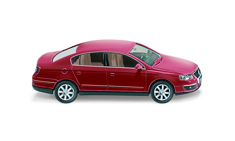 VW Passat saloon tornado red
