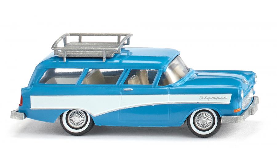 Opel Caravan ´57 - hellblau/weiß