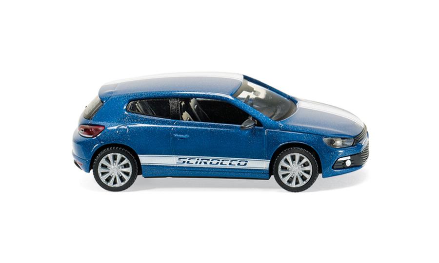 VW Scirocco - blau perleffekt