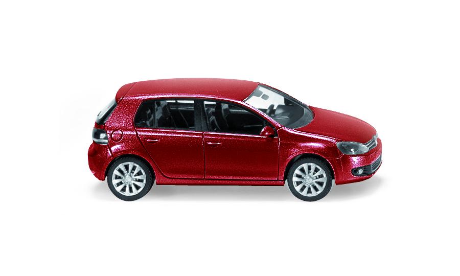 VW Golf VI 5 doors red metallic