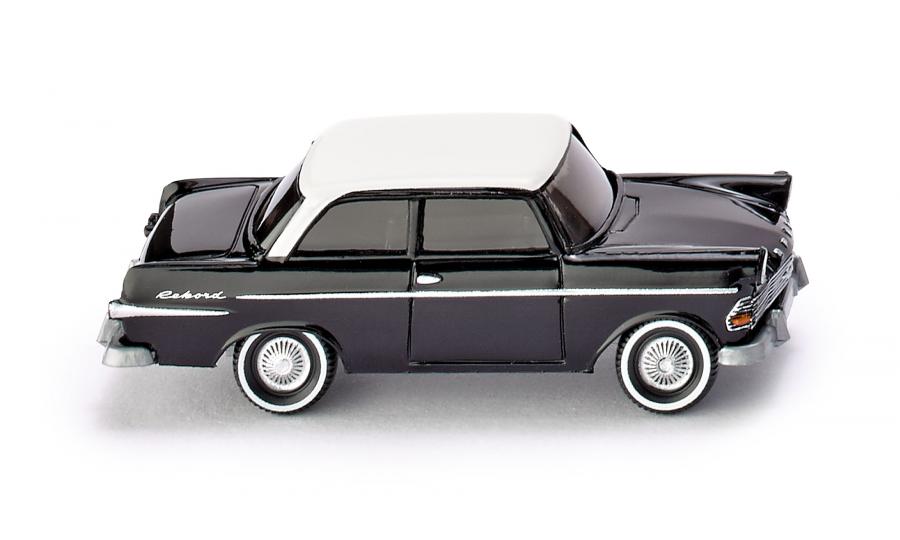 Opel Rekord '60 - schwarz mit weißem Dach