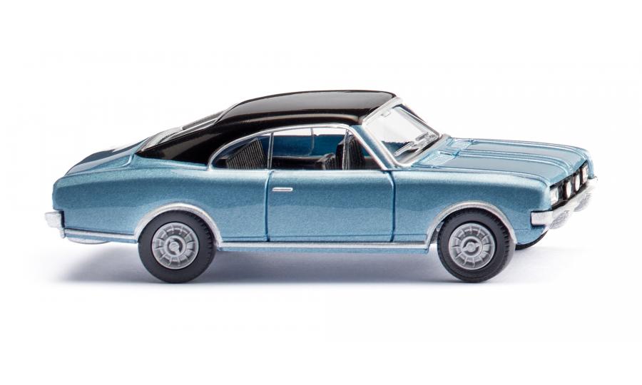 Opel Commodore A Coupé - polarblau-metallic