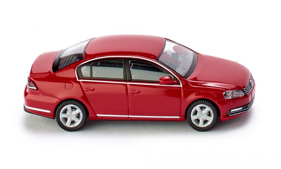 VW Passat B7 saloon - red