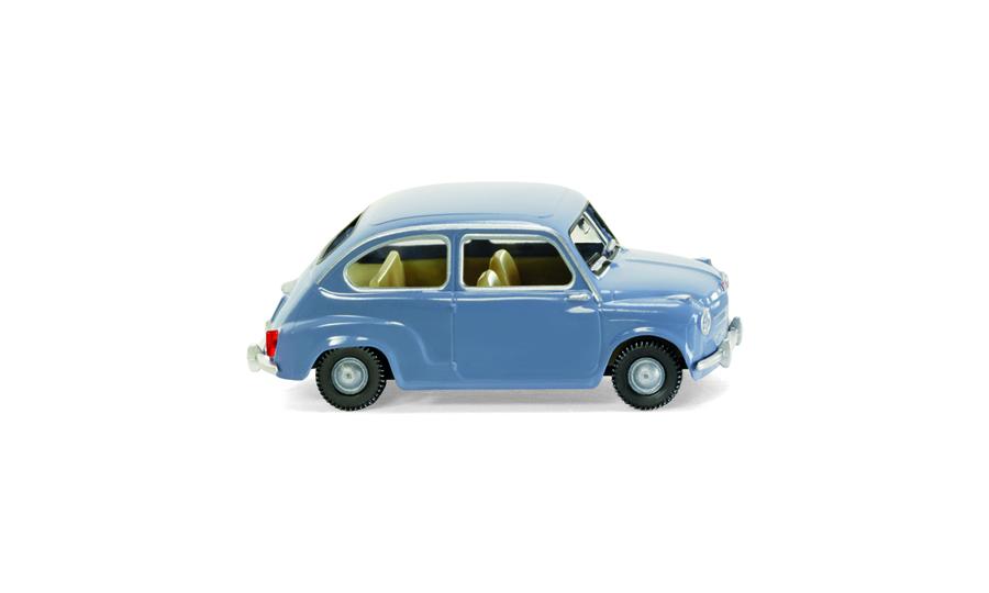 Fiat 600 - taubenblau