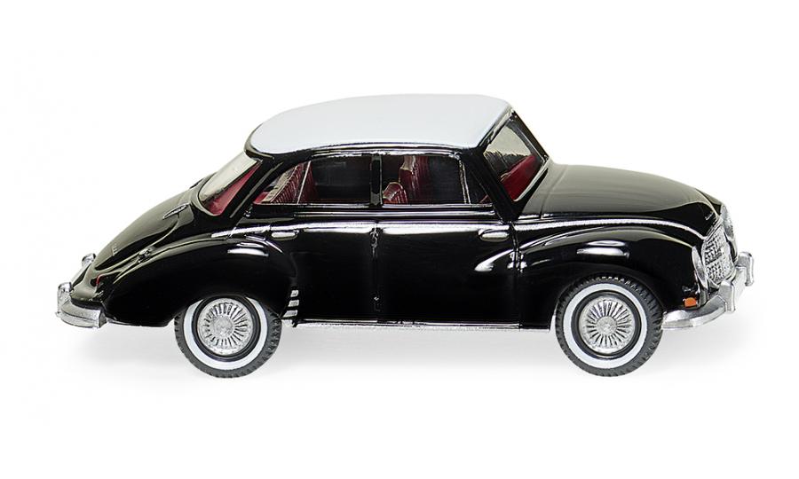DKW Limousine - schwarz mit weißem Dach