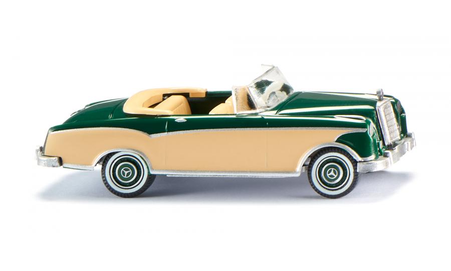 MB 220 S convertible moss green