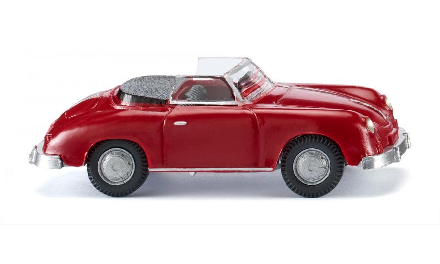 Porsche 356 Cabrio - signalrot