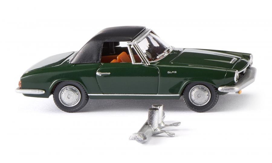 Glas 1700 GT Convertible dark green