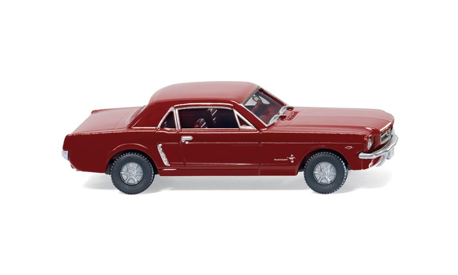 Ford Mustang coupé - red