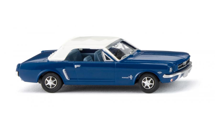Ford Mustang Cabrio - enzianblau