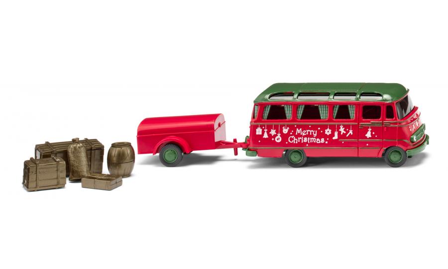 Panorama bus with trailer  (MB O 319)"Christmas edition"