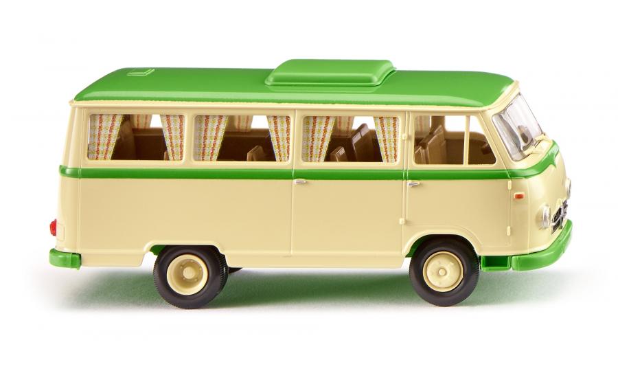 Borgward Campingbus B611 - elfenbeinbeige/gelbgrün