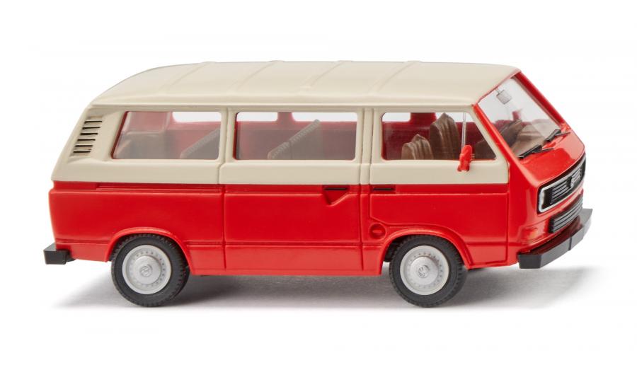 VW T3 Bus - rot/hellelfenbein