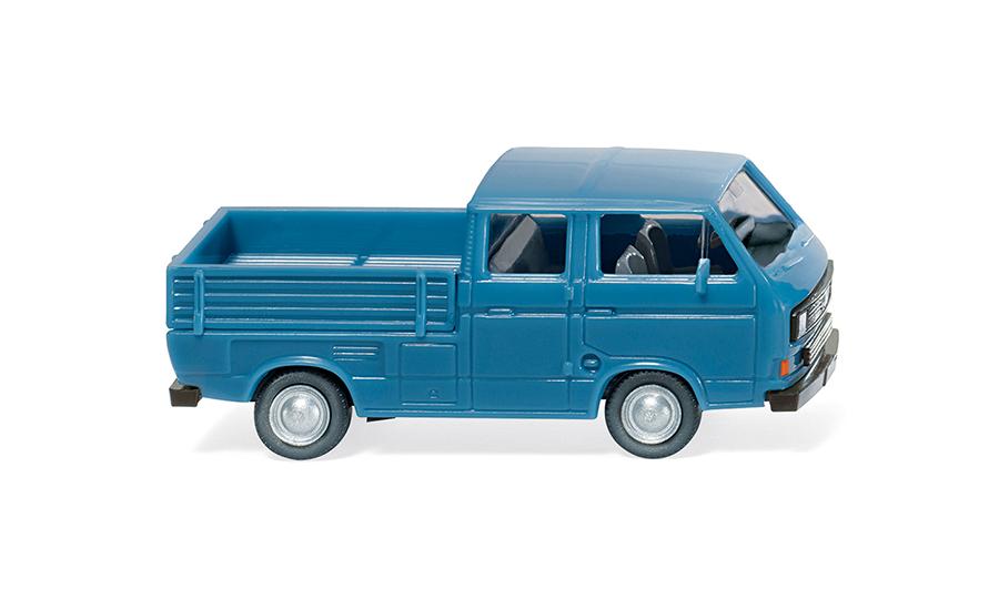 VW T3 double cab brilliant blue
