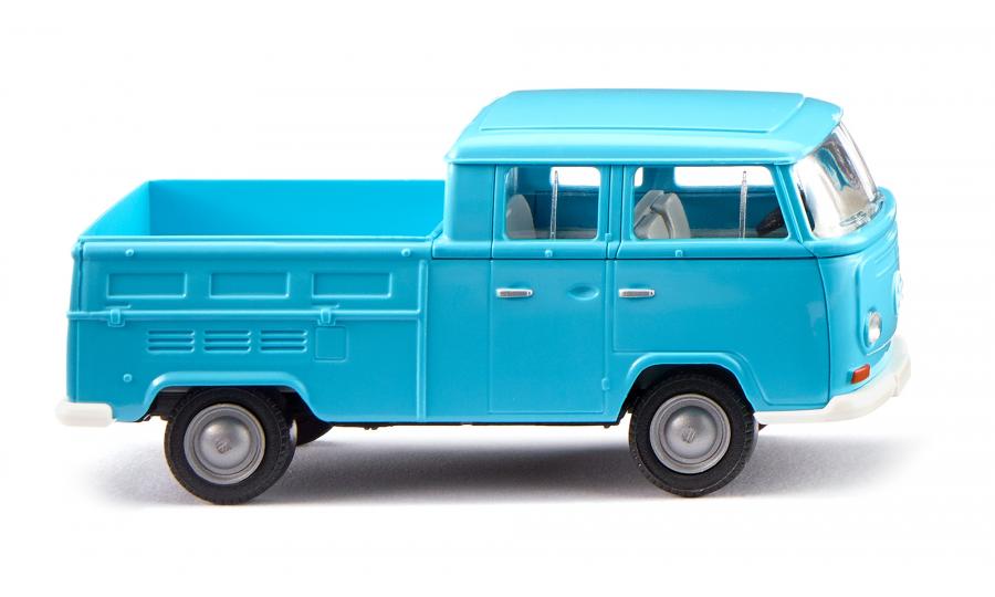 VW T2 double cabin - ice blue