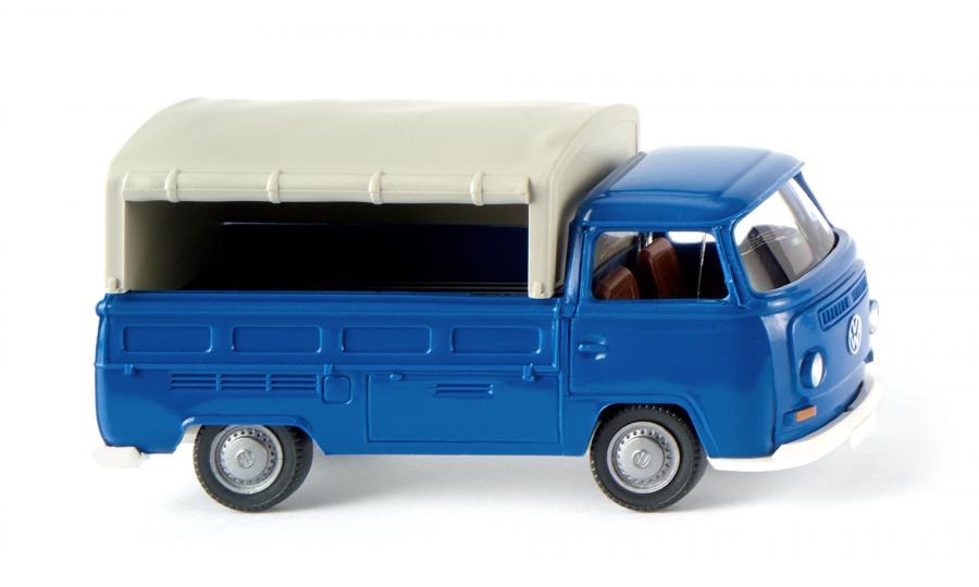 VW T2 flatbed - gentian-blue