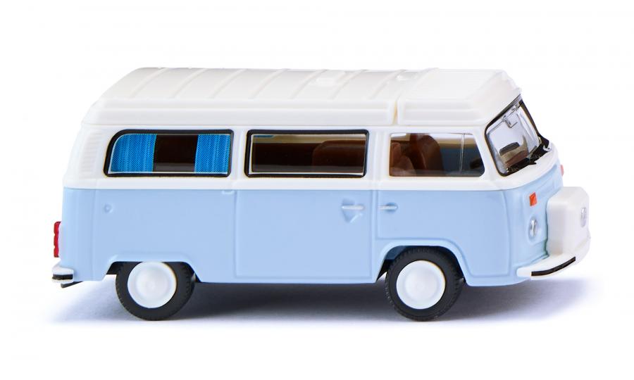 VW T2b Campingbus - weißblau/weiß