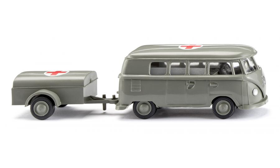 Krankenwagen - VW T1 Bus mit Anhänger