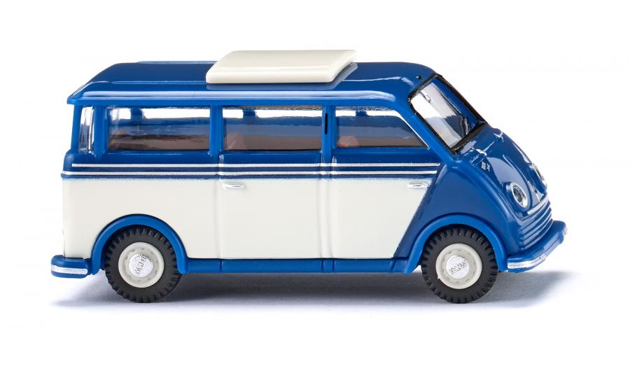 DKW Schnelllaster Bus - blau/perlweiß