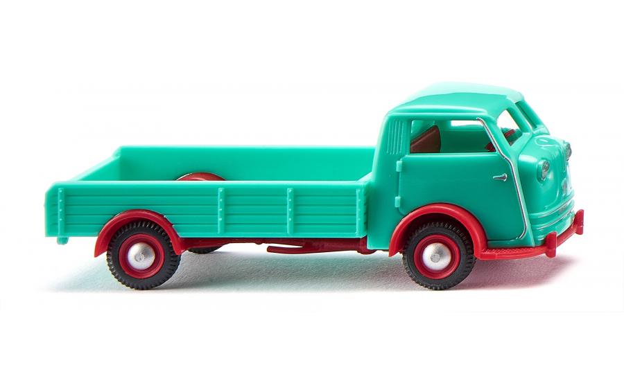 Tempo Matador low-side flatbed – turquoise