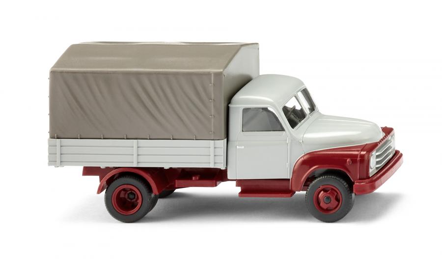 Pritschen-Lkw (Hanomag L 28) - fenstergrau