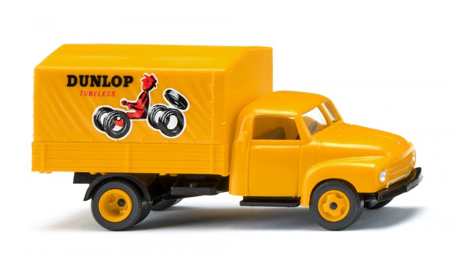 Flatbed lorry (Opel Blitz) "Dunlop"