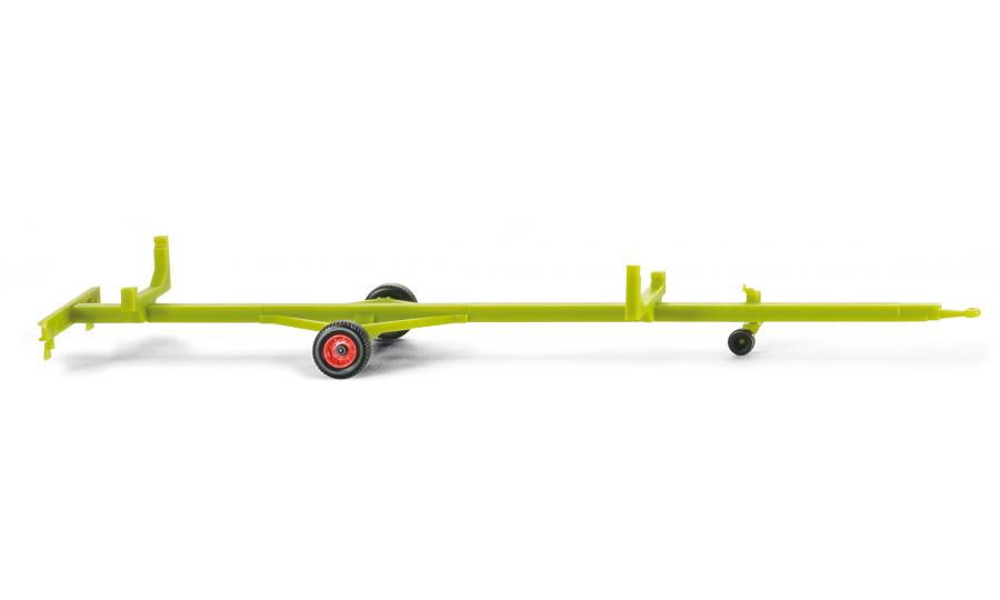 Trailer for combine cutter