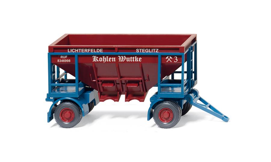 Kohlenanhänger "Kohlen Wuttke"