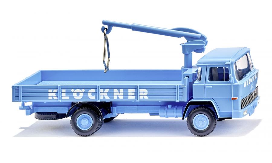 Flatbed lorry (Magirus 100 D7) "Klöckner"