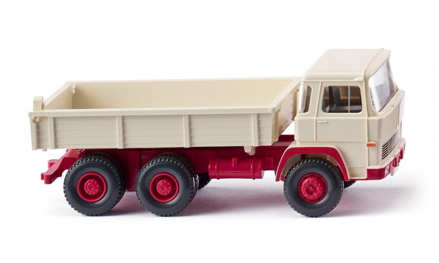 Flatbed tipper (Magirus) - light ivory