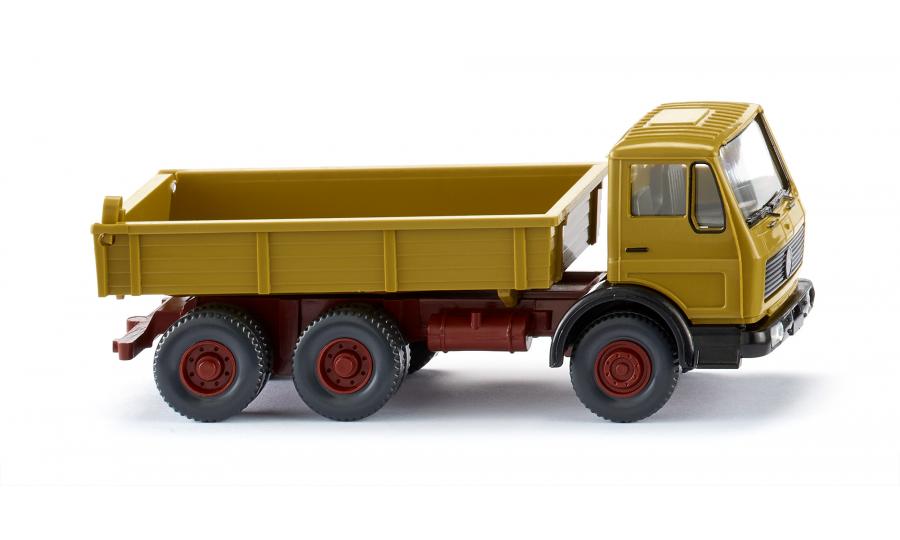 Flatbed tipper (MB NG) – curry yellow