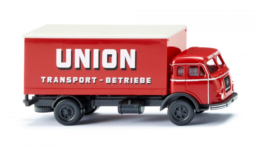 Koffer-Lkw (Henschel) "Union Transport"