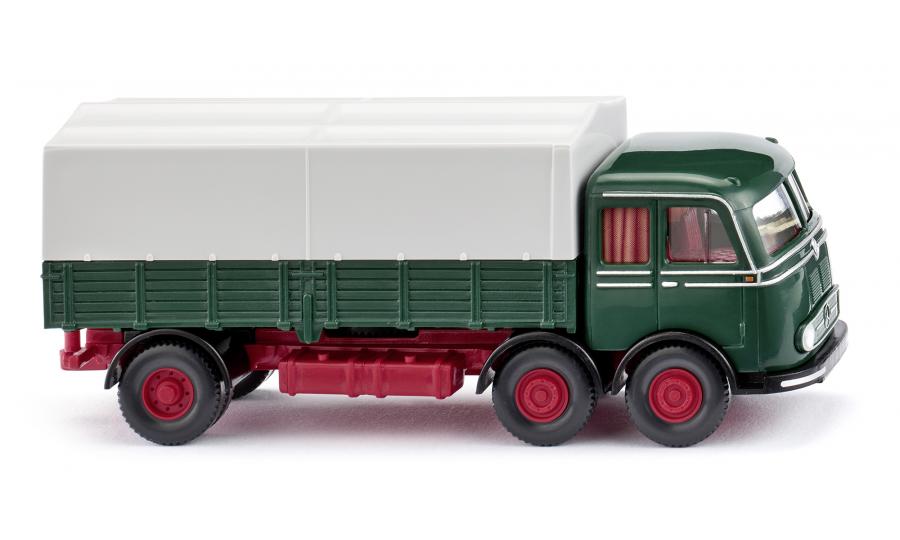 Flatbed lorry (MB LP 333) moss green