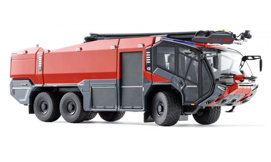 Fire service - Rosenbauer FLF Panther 6x6 w. exting. arm