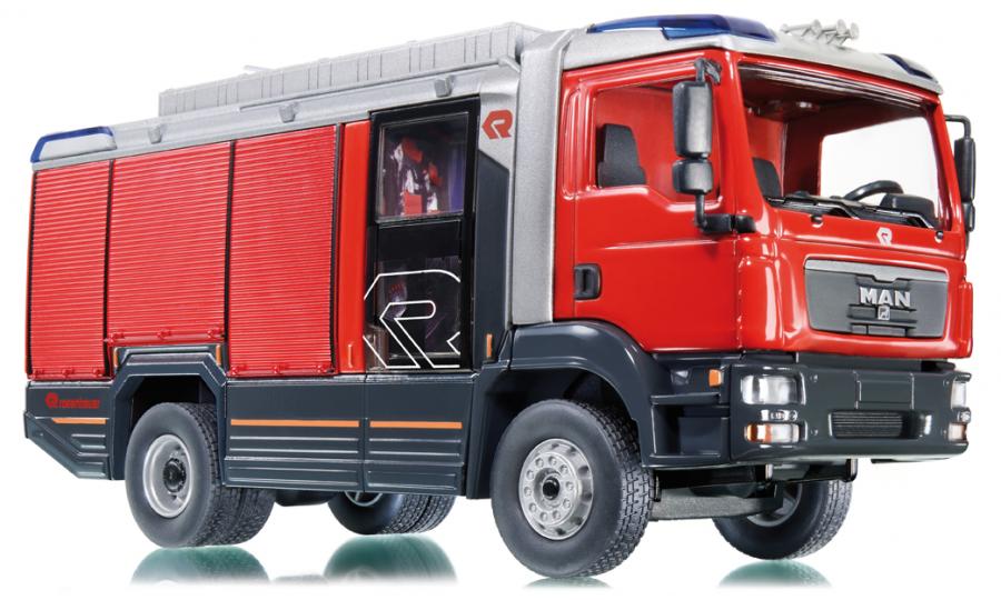 Fire service vehicle Rosenbauer AT (MAN TGM) 1:43