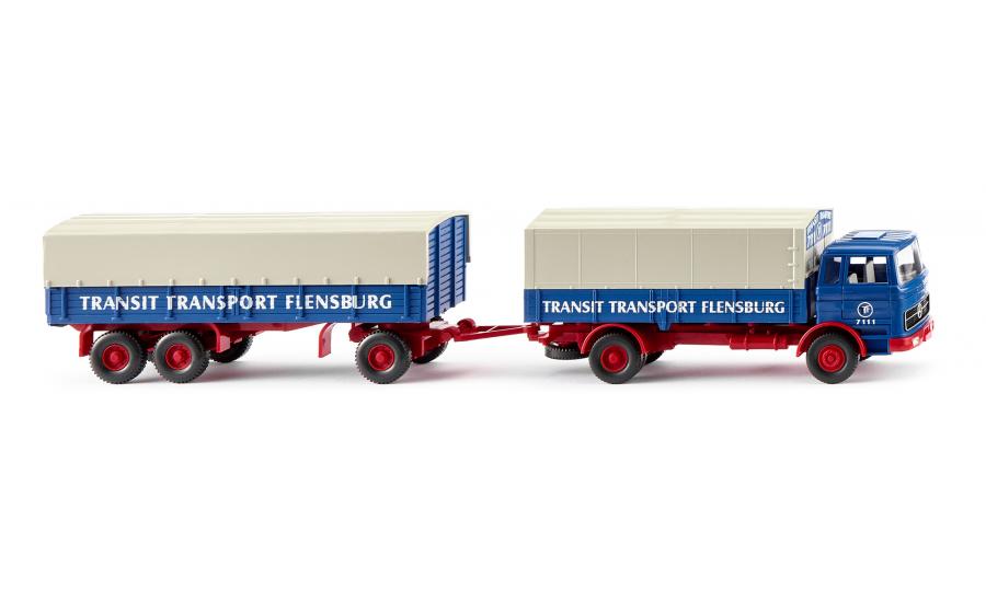 Flatbed road train (MB) 