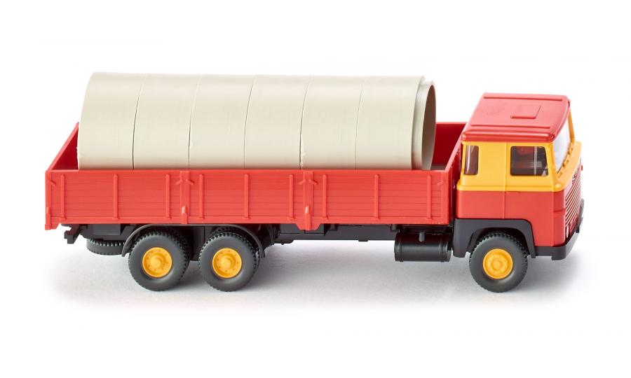 High-sided flatbed truck (Scania 111 LBT)