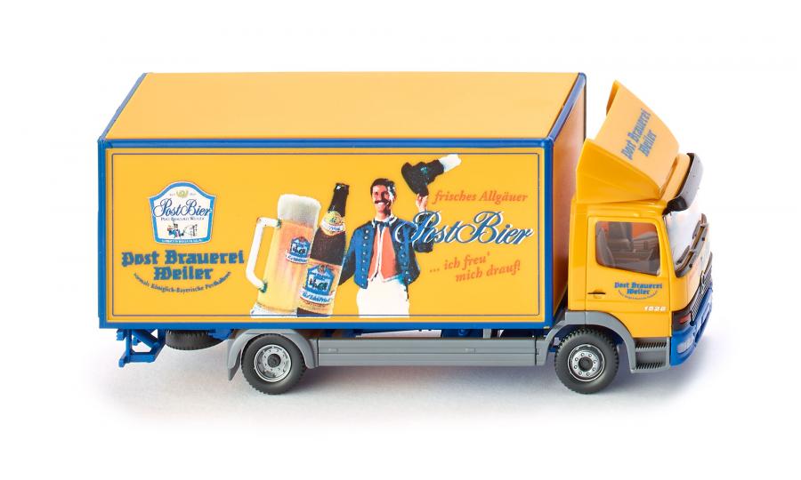 MB Atego box truck "Postbräu"