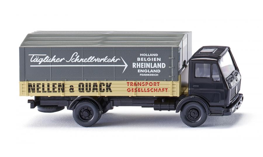 Details about   WIKING Henschel Flat Bed Truck 1/87 