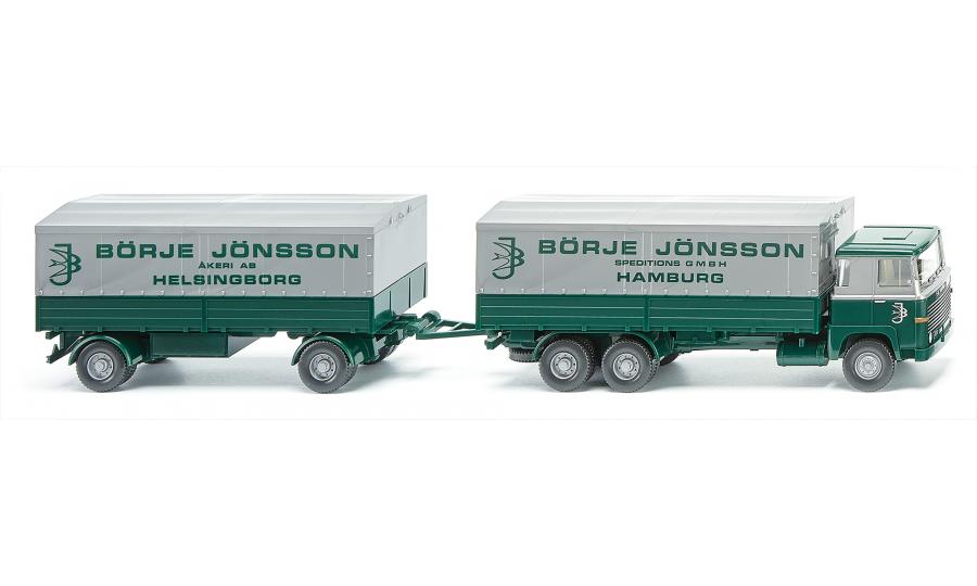 Pritschenhängerzug (Scania 111) "Börje Jönsson"