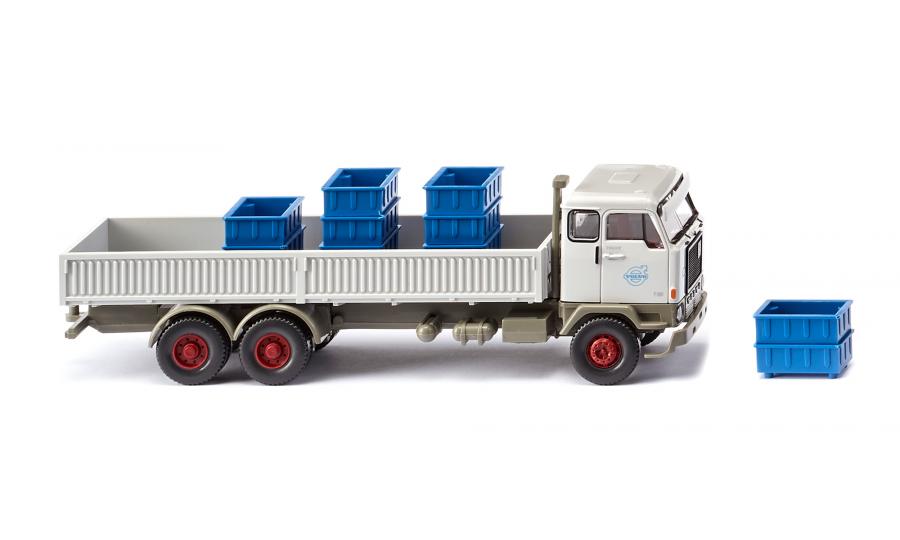 Steel platform truck (Volvo F88) 