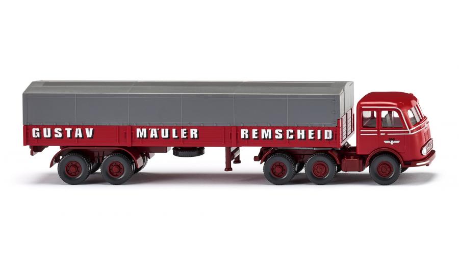 Pritschensattelzug (MB LPS333) "Spedition Gustav Mäuler"