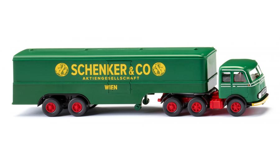 Box semi-trailer (MB LPS 333) "Schenker"