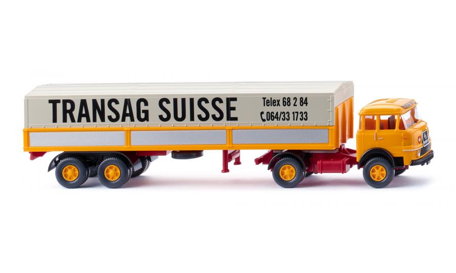Flatbed tractor-trailer (Krupp “Transag Suisse”