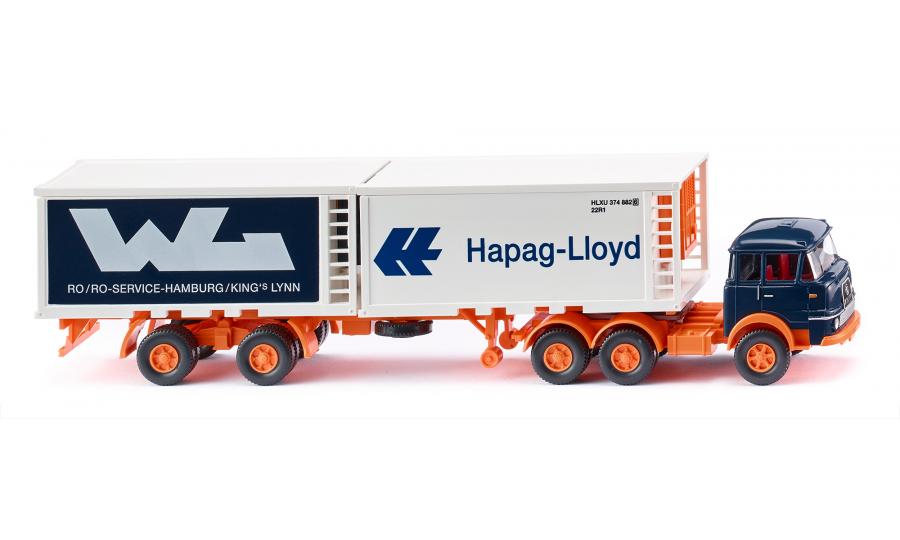 Kühlcontainersattelzug (Krupp) "Hapag Lloyd / WL"