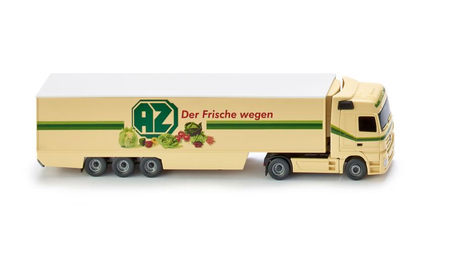 Refriger. semi-trailer truck (MB Actros) "AZ Kempen"